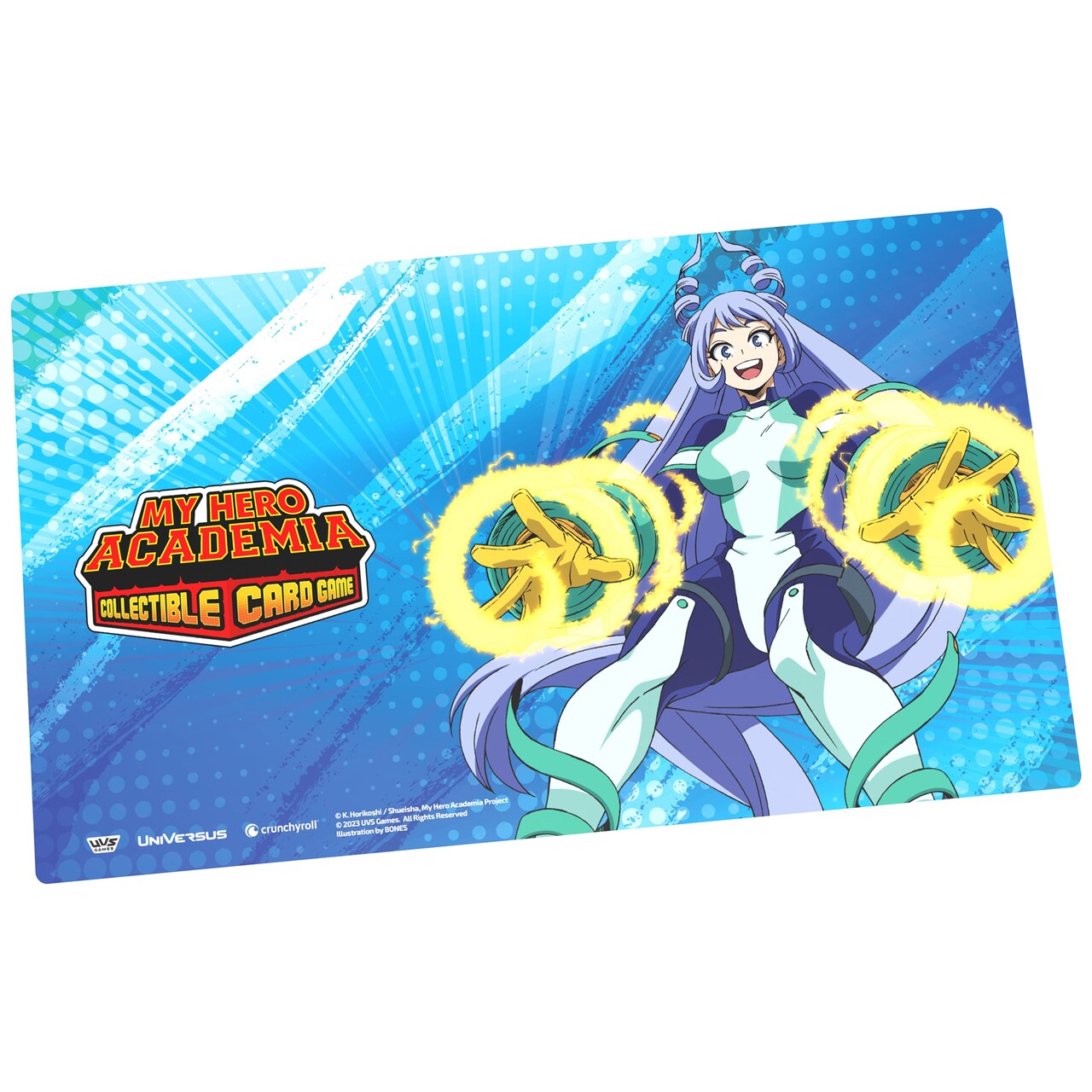 Universus: My Hero Academia Collectible Card Game: Playmat - Nejire Hado - 24 x 14" Neoprene Mat, Officially Licensed MHA DBG Accessory, UVS Games